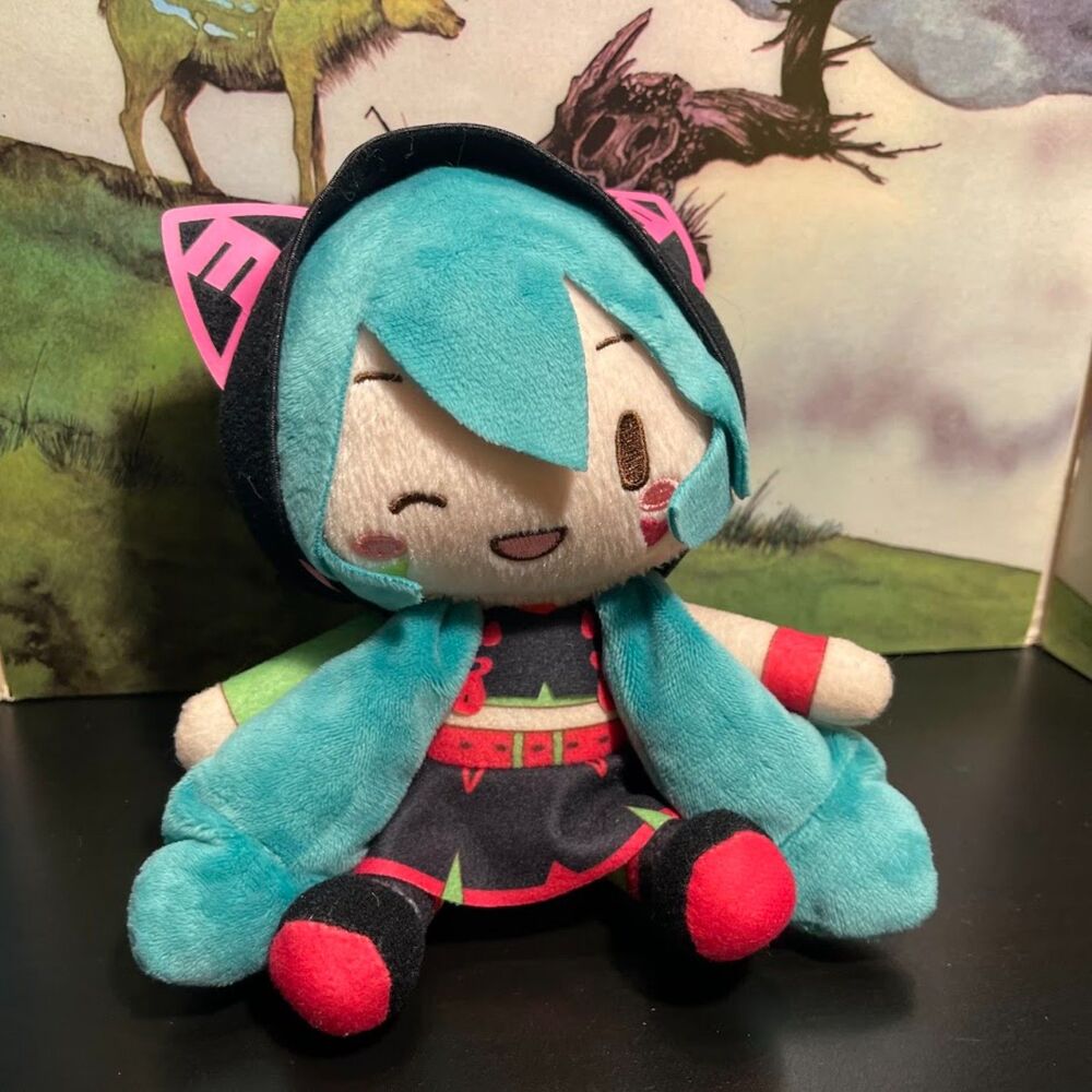 Fuwapuchi Hatsune Miku Series Plush Hatsune Miku (Live Ver. - Smiling)